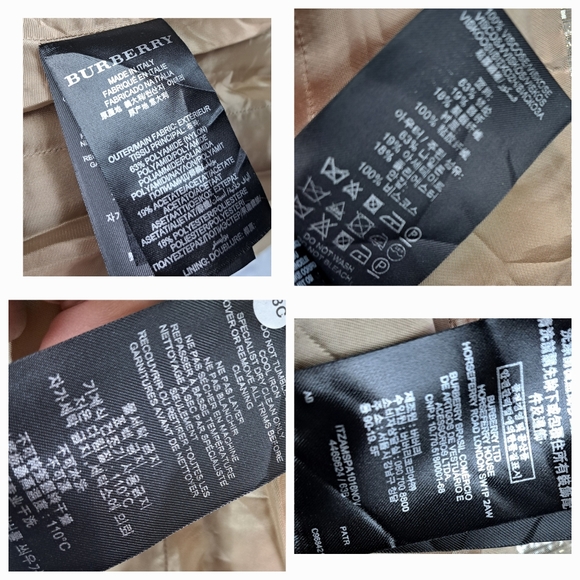 Burberry Prorsum Women's Trench Coat Jacket Gold Metallic  Italy XS 0 US 36 IT - Picture 16 of 16